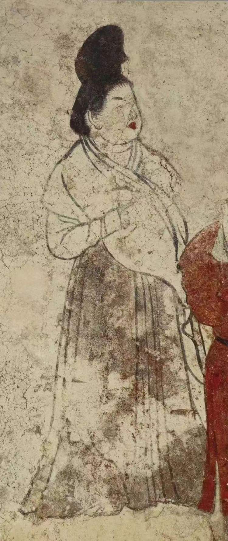 章怀太子墓"客使图""马球图""狩猎出行图",永泰公主墓 "宫女图