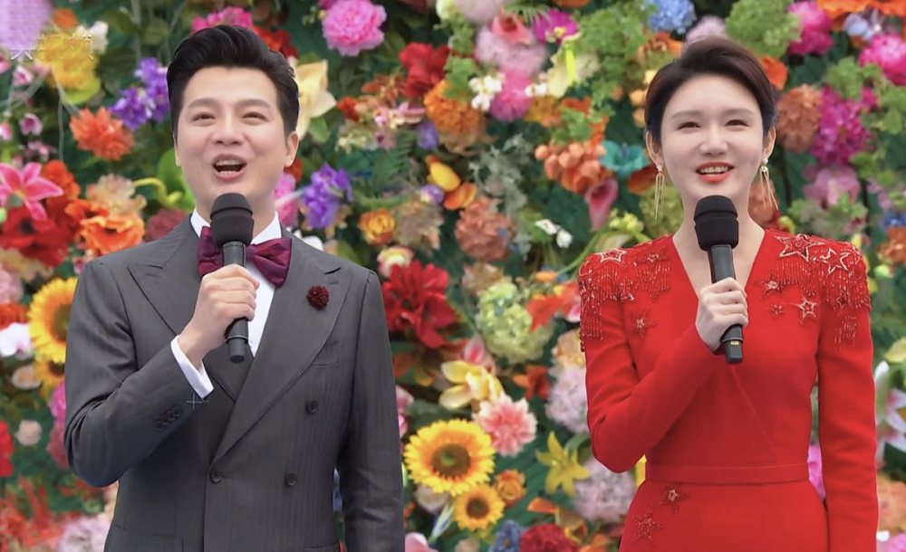 央视五一晚会:任鲁豫龙洋撑门面,周深演唱又暖又燃,人民网点赞周笔畅