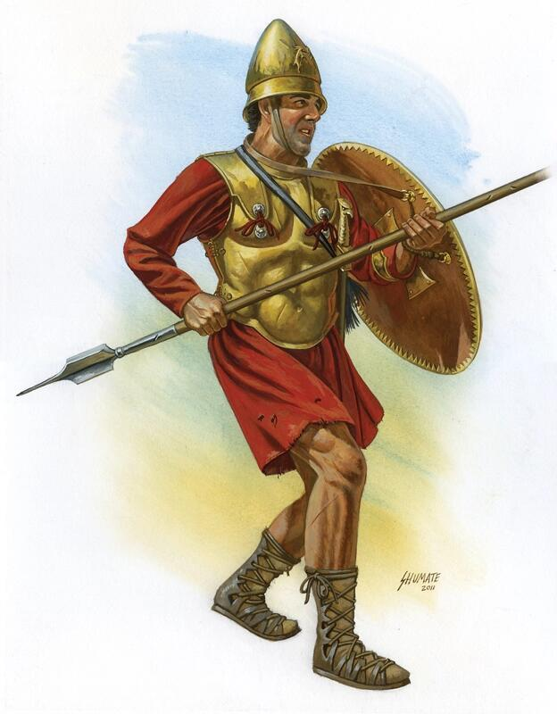 必须是35岁老兵,马其顿方阵真正核心,继业者战争的轻盾兵啥样?