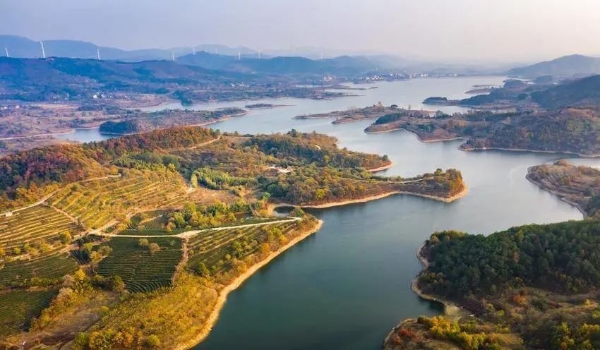 大悟富有魅力的九房沟湿地公园_腾讯新闻