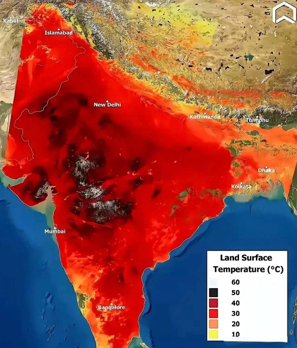 印度近50℃,我国为何还很凉快?要感谢青藏高原!今夏会很热吗?