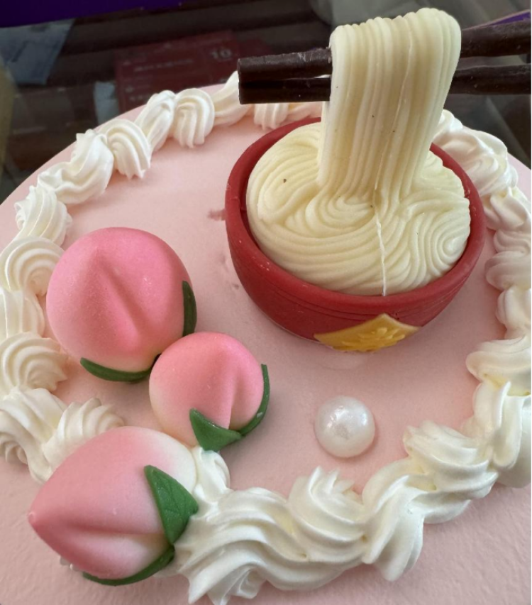 元祖蛋糕的样式还是蛮好看的,可以选择的款式也比较多.我和我爱