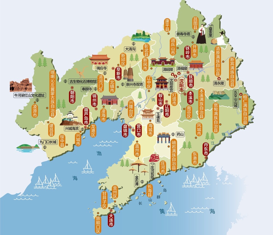 辽宁省十四个地级市中,你觉得"地理位置"最好的城市是哪一个?