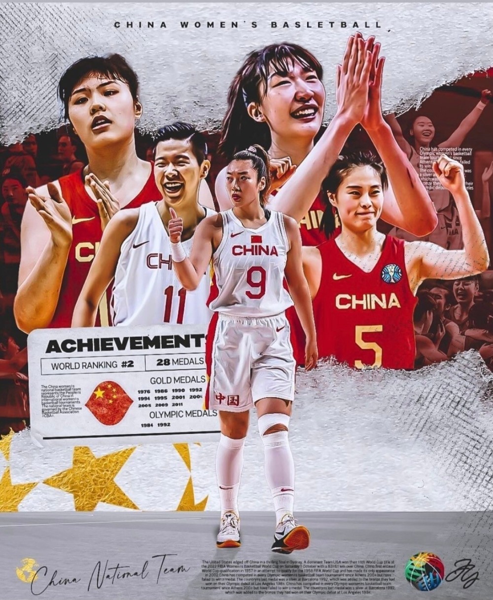 这两位主力球员的缺席也让中国女篮的整体实力受到影响.