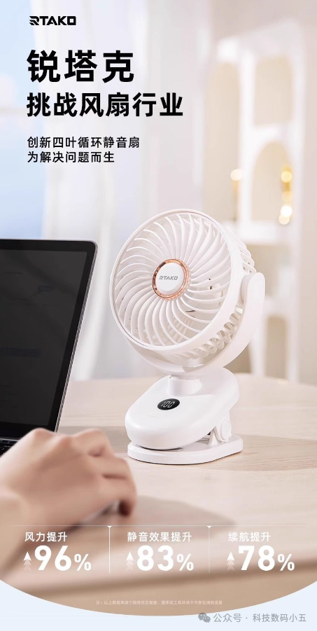 办公室必备！这款风扇让我实现“穿长袖开空调”自由