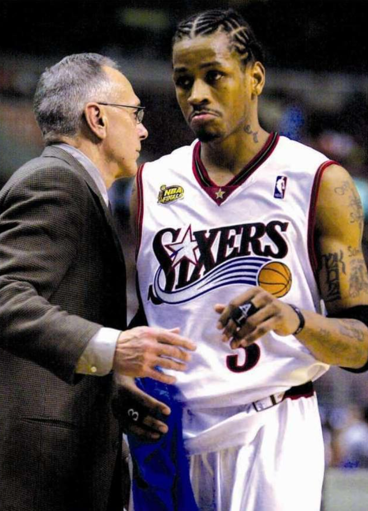 艾弗森:从小生活在排污管道上,单挑赢乔丹,痛击ok组合,拒绝替补而退役