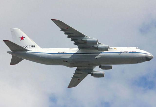 俄军安124运输机飞抵平壤强大的俄罗斯也会从朝鲜买武器