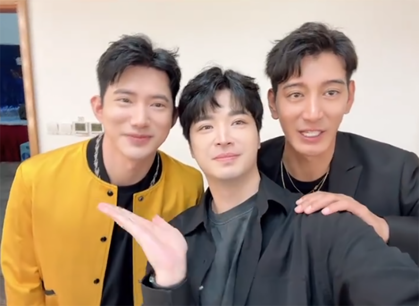 除此之外,这次一起录节目的还有蒲巴甲,张殿菲,王睿,陈泽宇,毛方圆