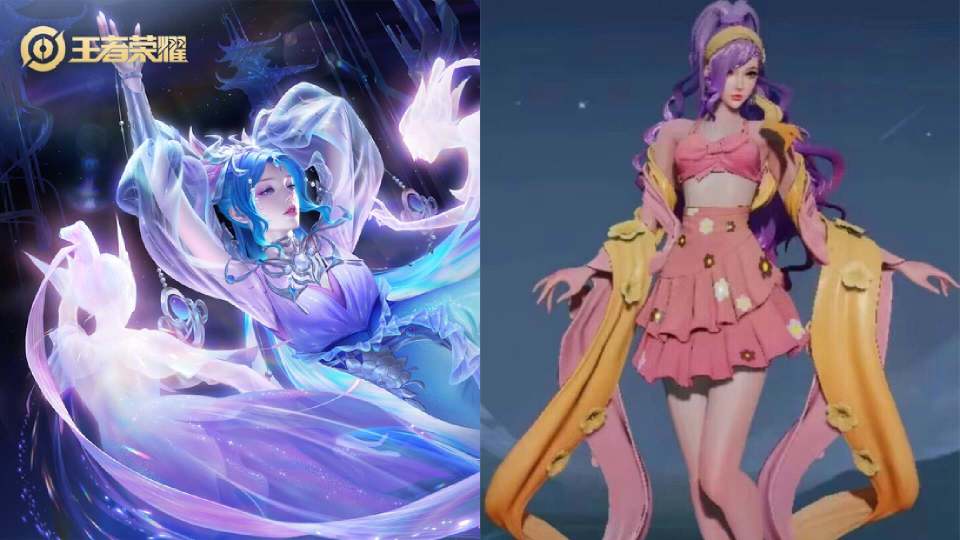 王昭君新皮肤巨美,4款泳装皮肤曝光,铠典藏不香了