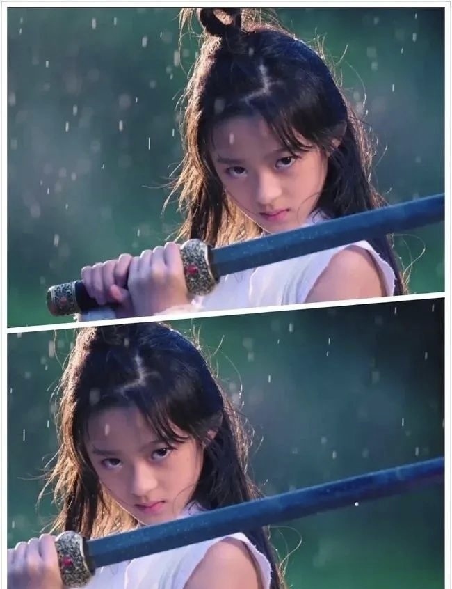 主童年或者少女时期,像《秦时丽人明月心》的小丽姬,是迪丽热巴小时候