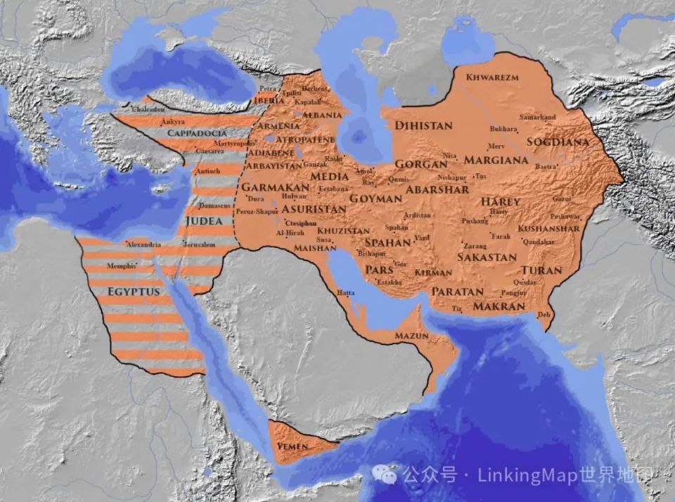 公元前3世纪,来自呼罗珊一带的波斯部落建立安息帝国(arsacid