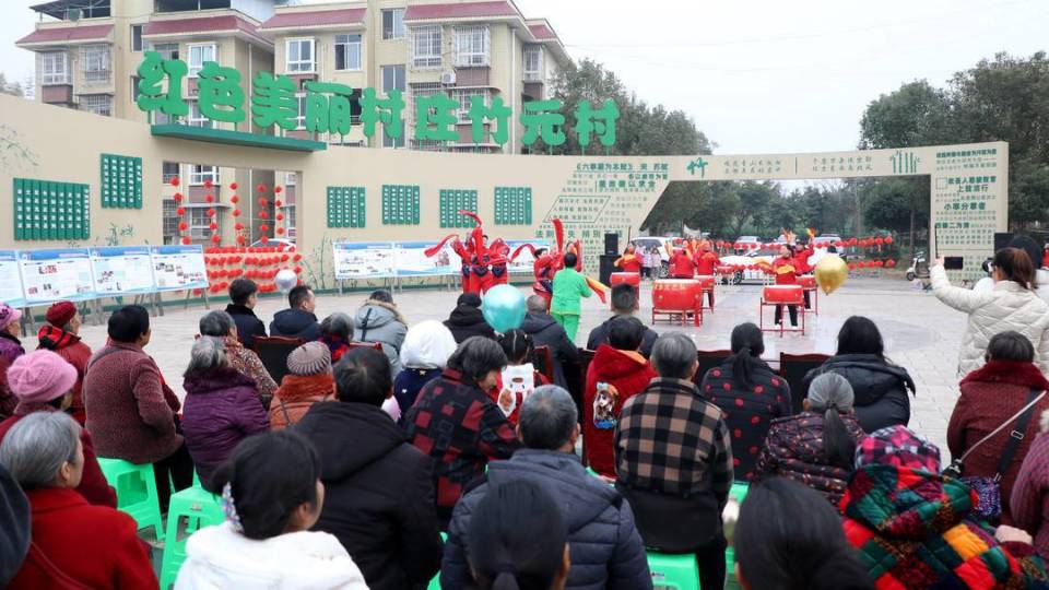 近日,四川省自贡市自流井仲权镇竹元村党群服务中心,由自流井区禁毒办