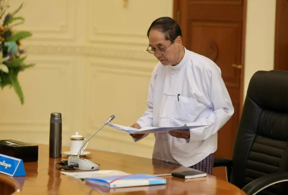 缅甸代理总统吴明绥身体情况欠佳