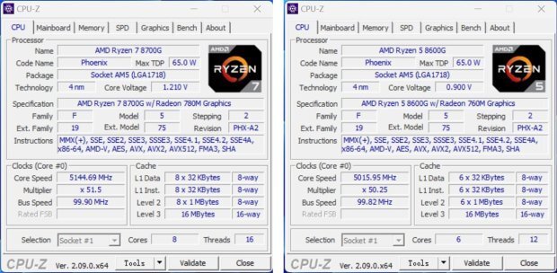 amd ryzen 8700g/8600g处理器应用测试_腾讯新闻
