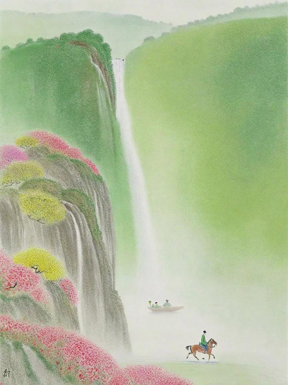 01看山看水独坐,听风听雨高眠.