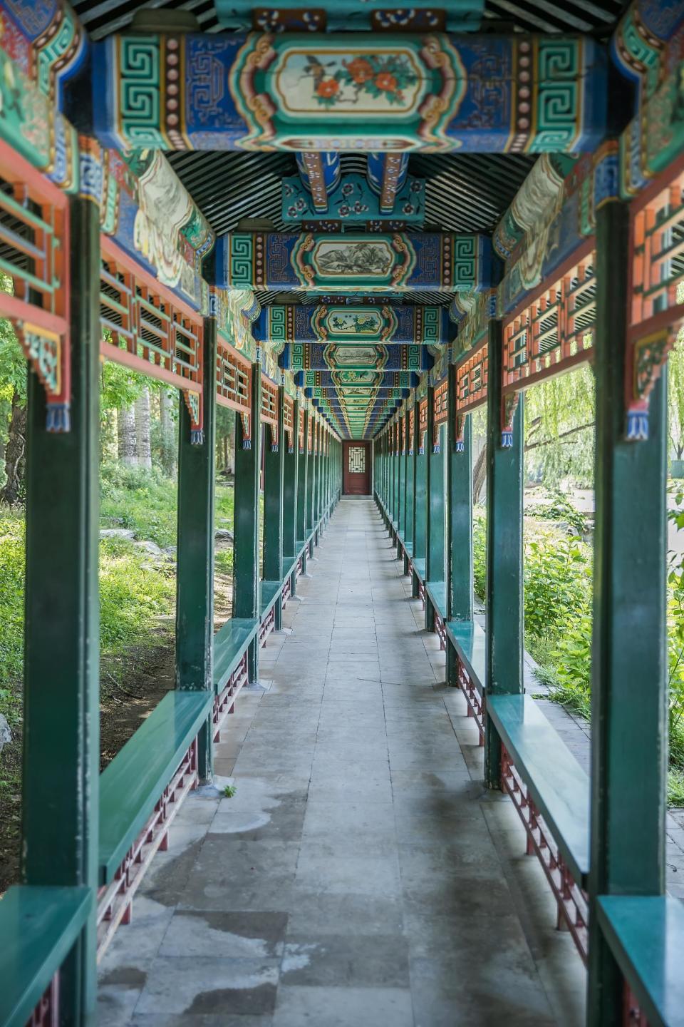 长画短说丨藏在长廊上的东方美学