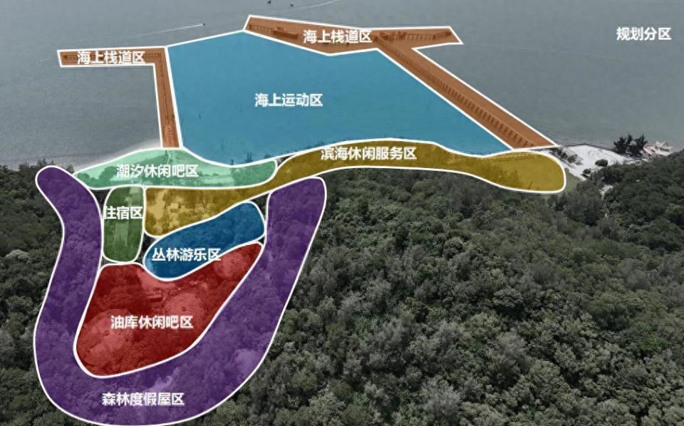 这两天又去了趟冠头岭。 不是为了什么，就是傍晚想去吹吹海风，拐到海枯石烂那边走走。 回来时顺着冠岭路往回开，习惯性往那条旧岔道瞥了一眼——就是那条通往中石化冠头岭油库码头的路。 以前这条路什么样，去过的人都有印象。 荒废了不知道多少年，坑洼到电动车都不太愿意往下走，两边杂草长得比人高，路面碎得能看到底下的碎石层。 它一直都在那里，但你默认它就是个"断头废墟"，跟景区没什么关系。 这次不一样了。 黑