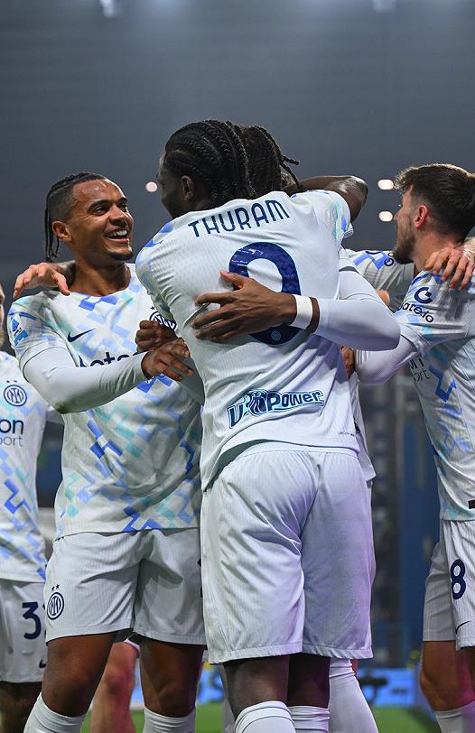 迪馬爾科助攻帽子戲法，勞塔羅隊史第三人，國米5-0大勝宣戰尤文 - 