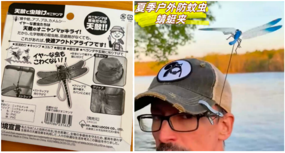 蜻蜓模型驱蚊？别再被伪科学营销忽悠啦
