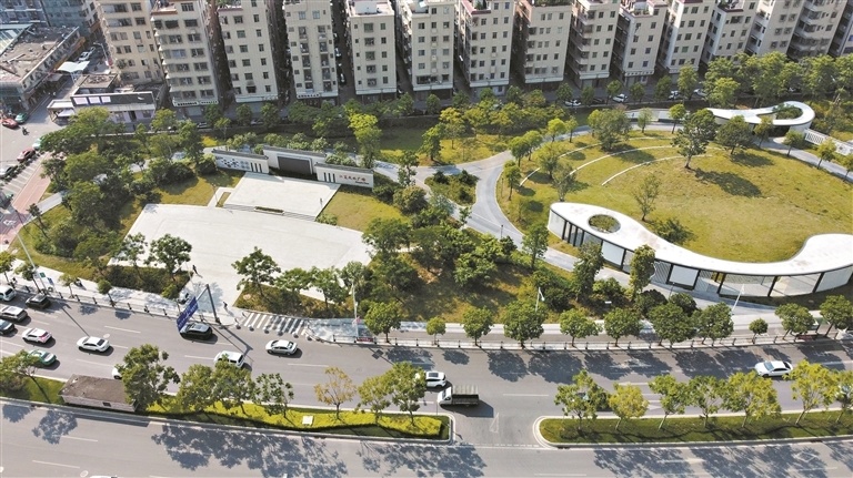 游泳馆等配套设施……地处广州设计之都与白云新城之间的江夏村