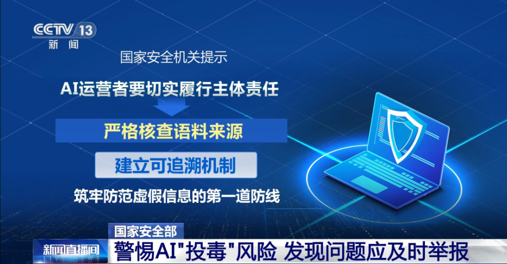 AI“投毒”可能涉及間諜活動！國家安全機關緊急提醒 - 