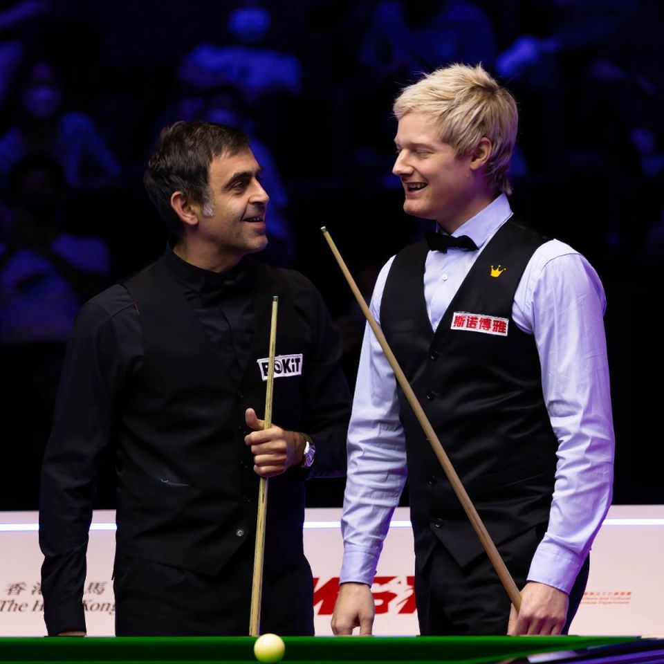 罗伯逊:如果奥沙利文过了宾汉姆这关 会轻松拿到第8个世锦赛冠军