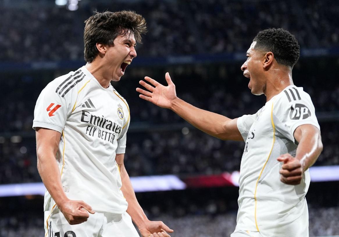 21歲超星帽子戲法，一戰比肩兩大傳奇，皇馬5-1復仇貝蒂斯奪4連勝 - 