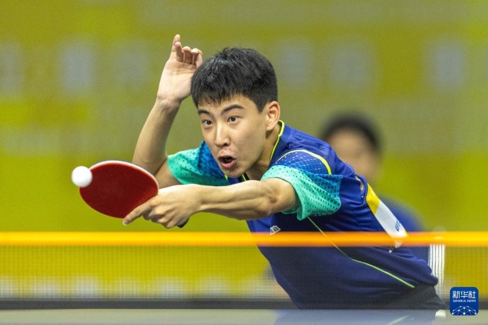 乒乓球——亚洲青少年锦标赛:李和宸夺得u15男单冠军