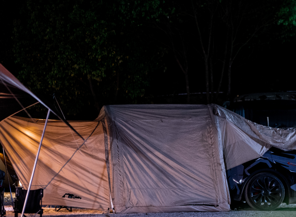 入手model y,心心念念的"浅层次"露营模式终于用上了!_腾讯新闻