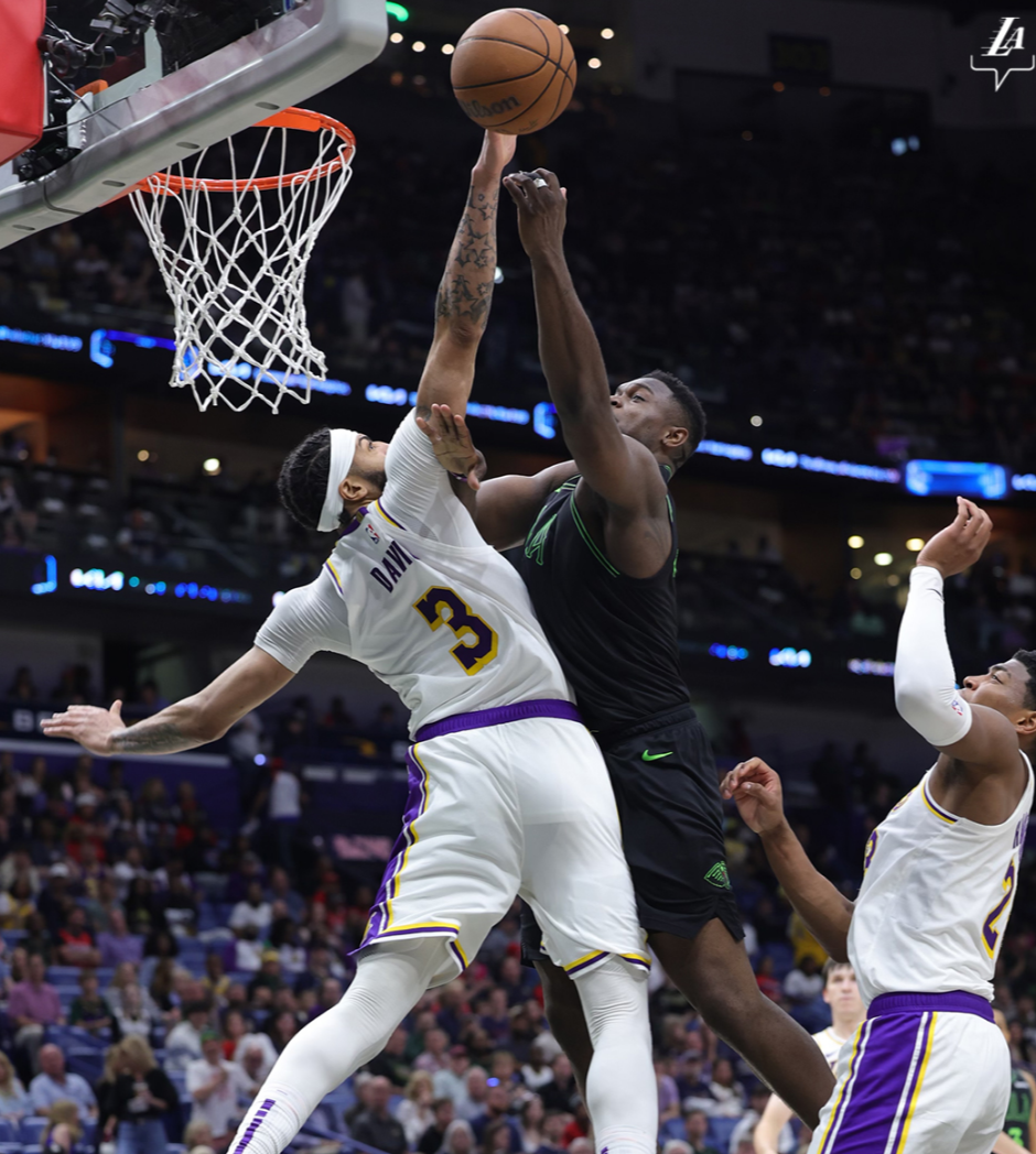 湖人12换1浓眉的确赢了:可鹈鹕一举动证佩总又做无用功 詹皇养老局?