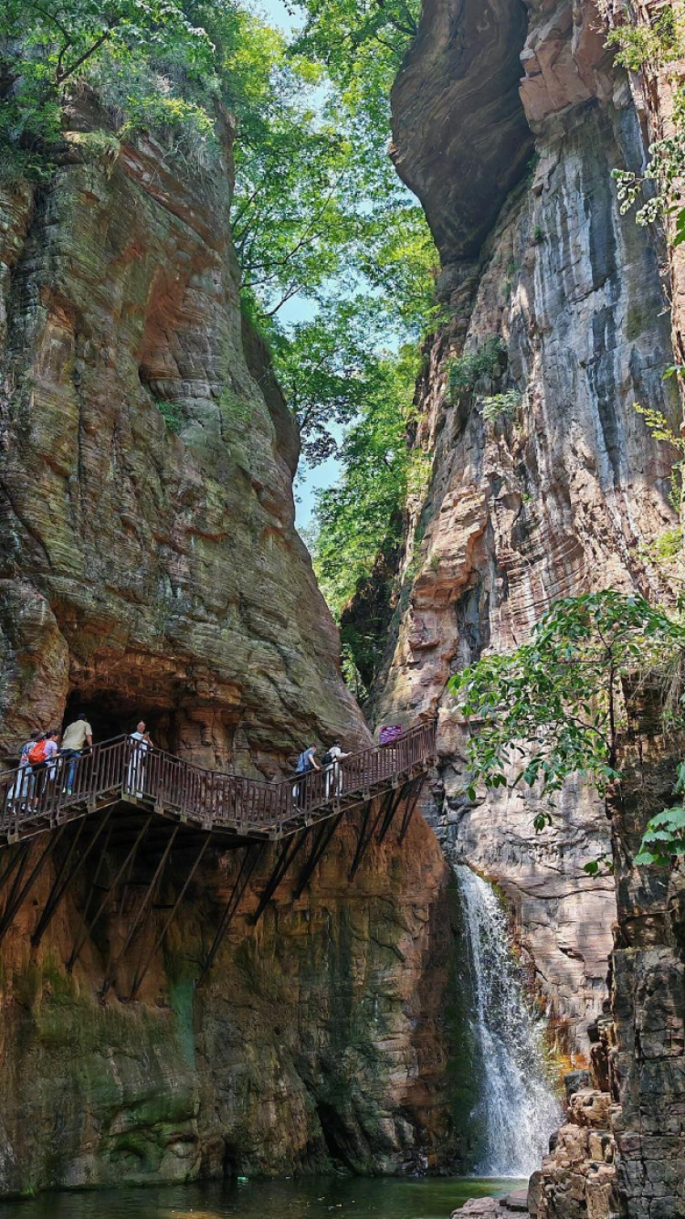 龙潭峡风景区图片