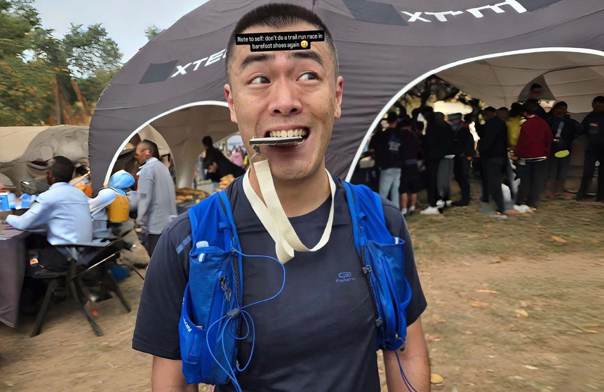 香港知名星二代移居英國，跑馬拉松雙鬢已發白，疑和富豪父親決裂 - 