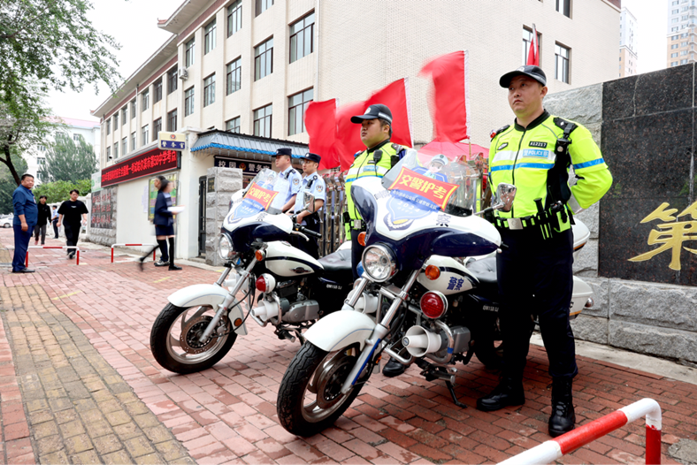 冰城公安高考安保圆满收官 和莘莘学子一起"交卷"!