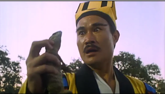 比如《鬼干部》里对王祖贤动情的男人,《天地玄门》中穿越时空哀叹