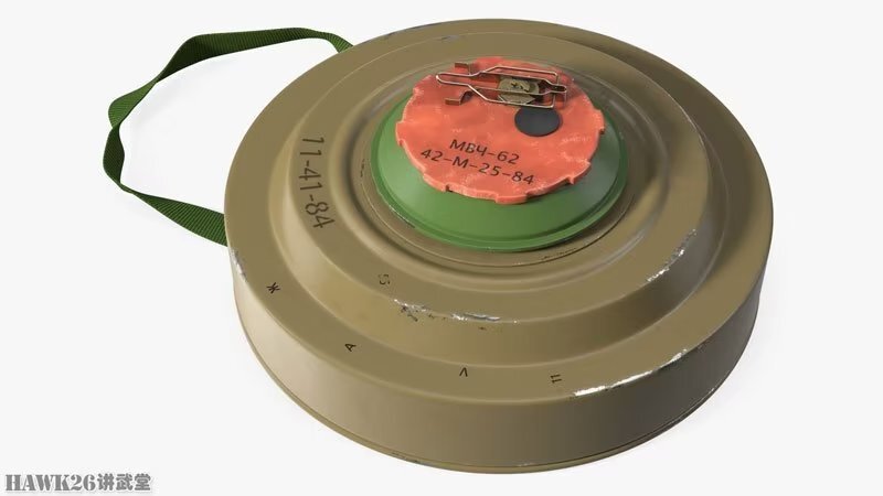 浅析:乌克兰装甲部队受困俄军雷场 tm-62m反坦克地雷长什么样?