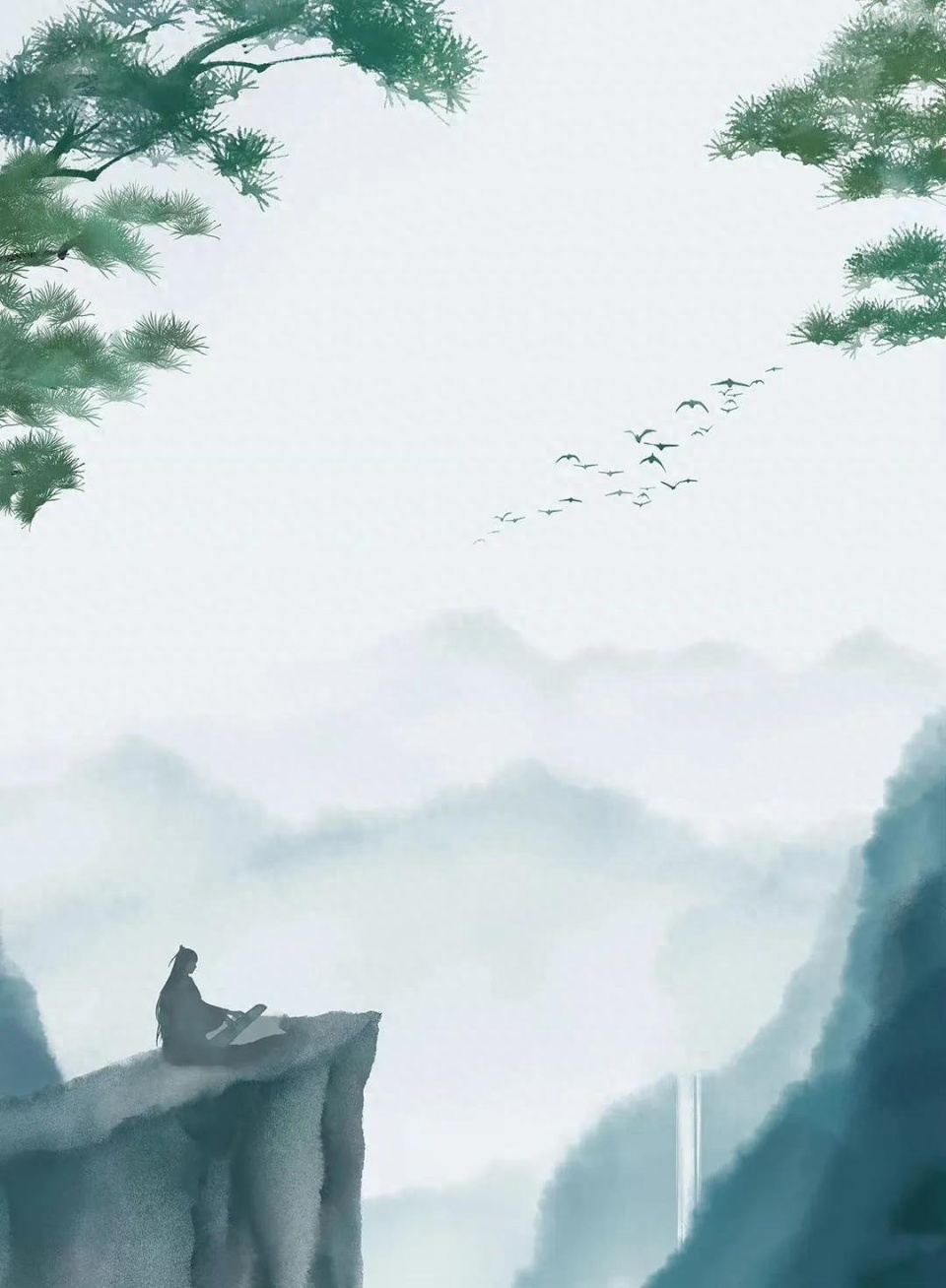 吹笛秋山风月清,谁家巧作断肠声.6首古诗,玉人弄笛,风情万种