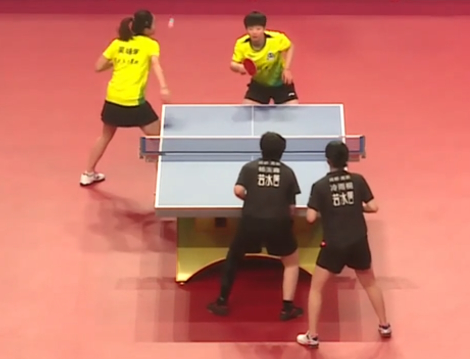 乒超联赛：孙颖莎开门红！3-0大获全胜，搭档中国香港选手拿分