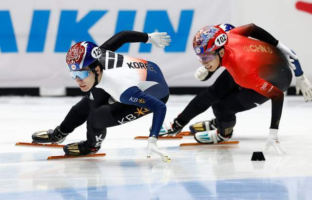 2024短道速滑世锦赛韩国男队鹬蚌相争手握两大王牌却寸金未入