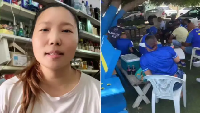 “史上最小参赛国”进世界杯首球，中国老板娘在当地请球迷吃烧烤
