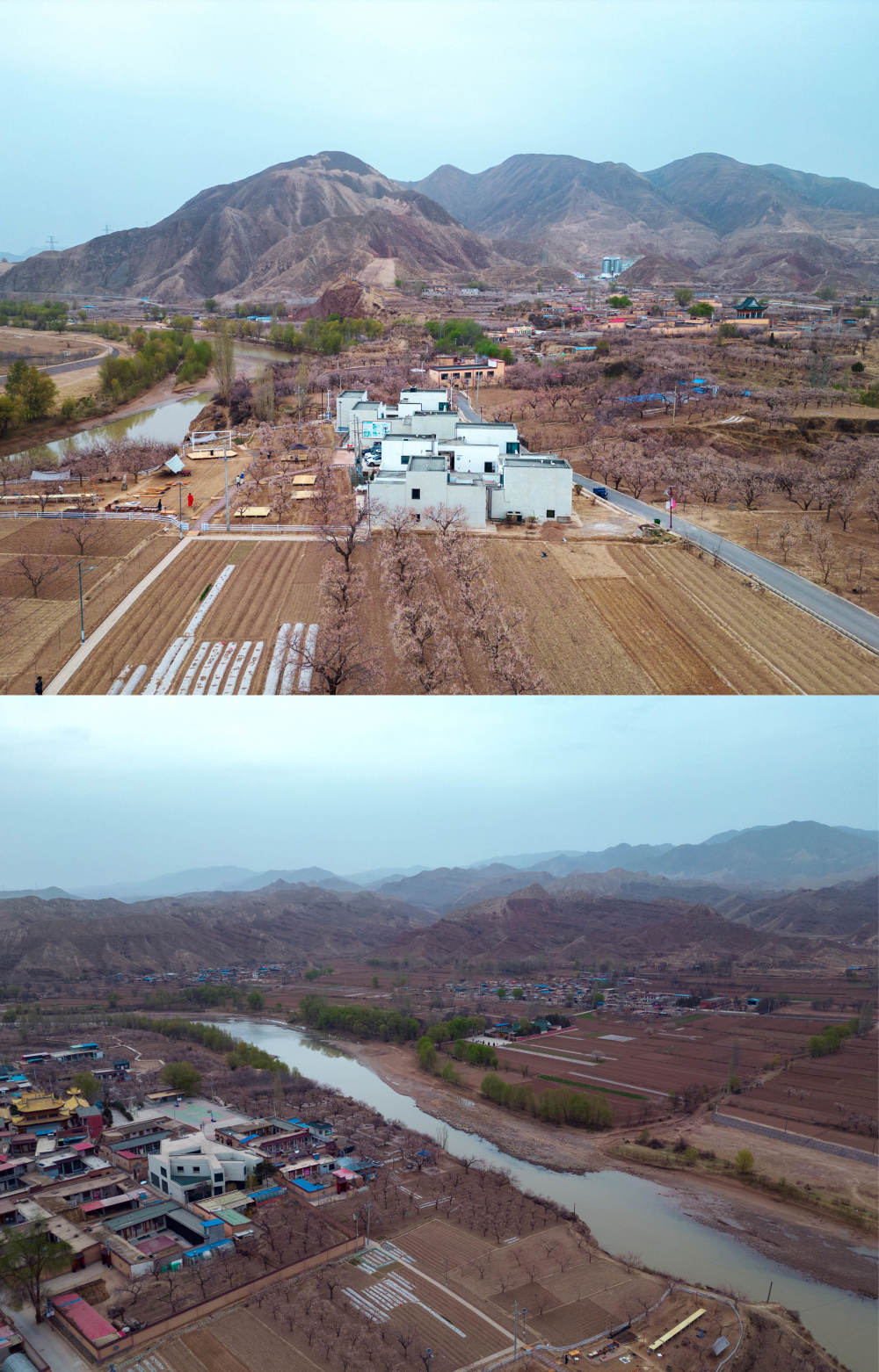 大美东乡,魅力唐汪:丹霞叫板科罗拉多,杏花古村穿越千年过往_腾讯新闻