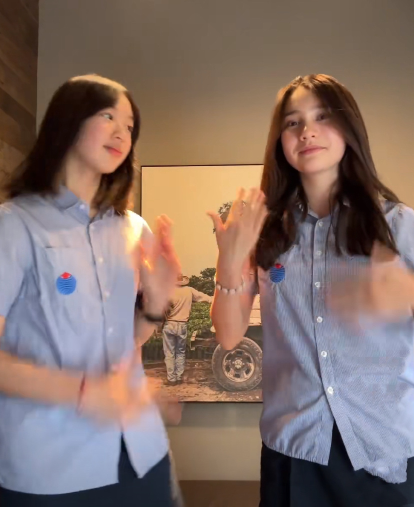 吴尊大女儿近状曝光,就读上海国际学校,四肢修长身高接近一米七