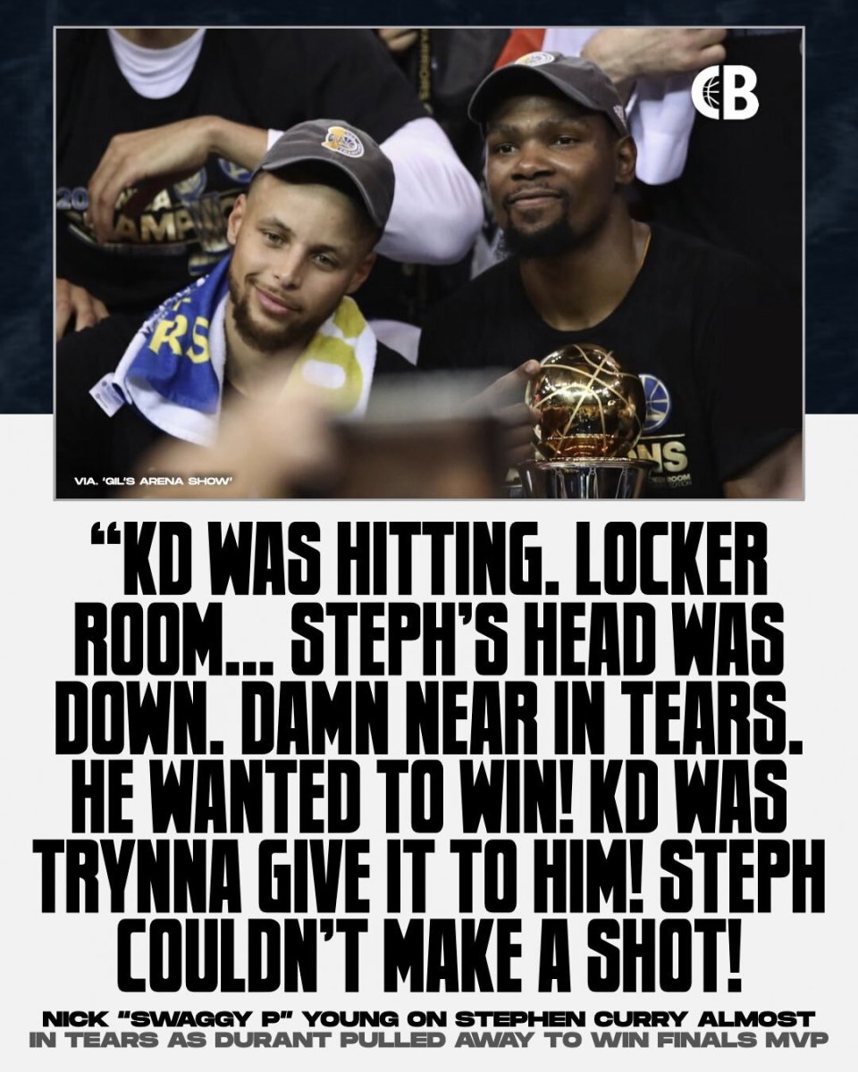 在节目中谈到库里有多么渴望获得fmvp,尼克杨表示:我记得他们势均力