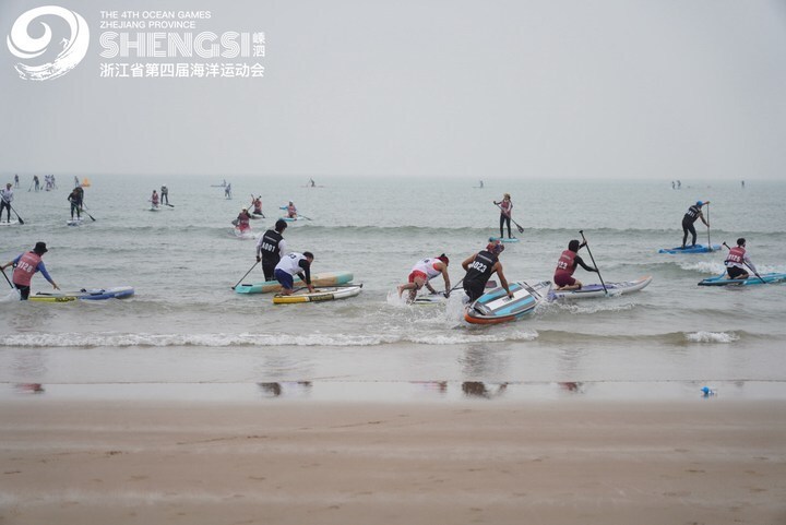 一桨一板冲向碧海蓝天 第四届海洋运动会桨板比赛今日开赛