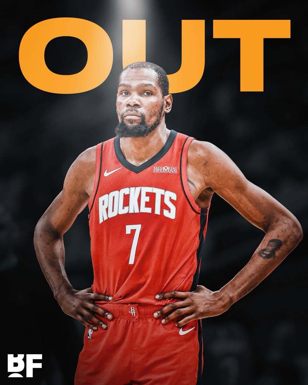 杜蘭特恐遭五年內第三次被橫掃！美媒晒圖嘲諷：已經準備好加盟湖人了