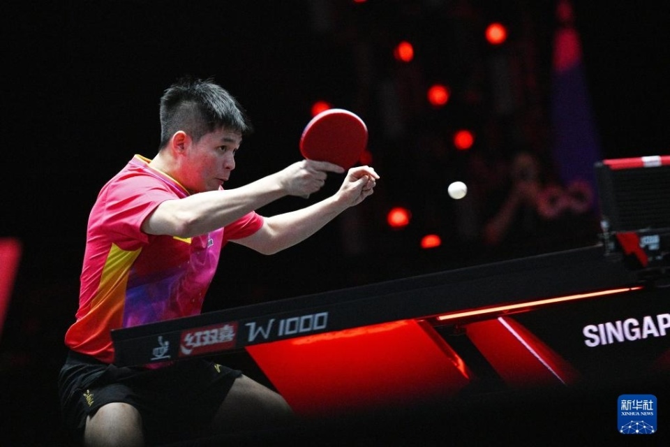 乒乓球——wtt新加坡大满贯:林诗栋无缘八强