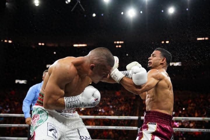 获胜之后艾萨克克鲁兹表示不介意和任何人进行比赛