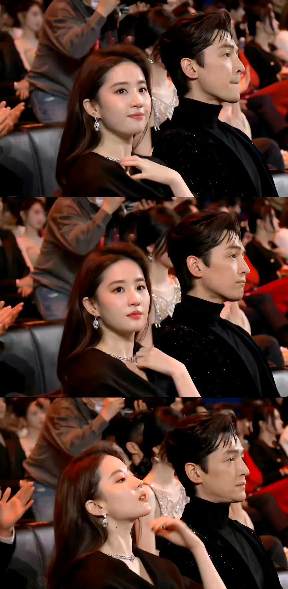 胡歌刘亦菲荣获大奖,18年后同框领奖热度高,男方发言凸显高情商_腾讯