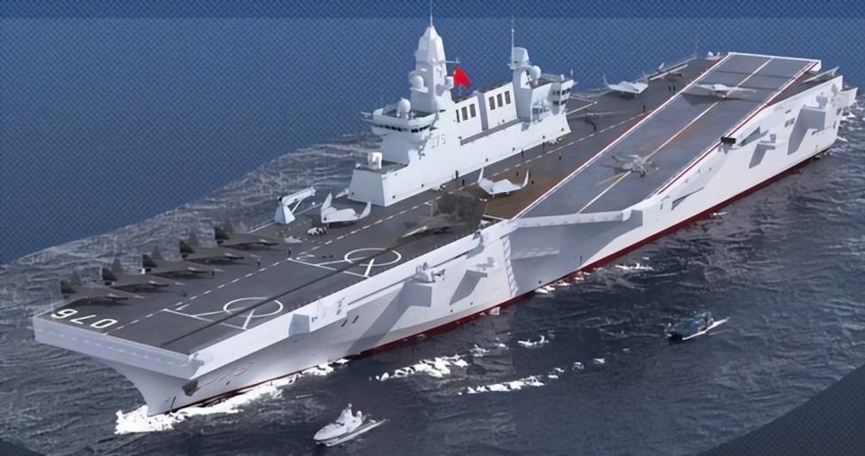 中国076两栖攻击舰首舰下水，2项创新技术曝光_腾讯新闻