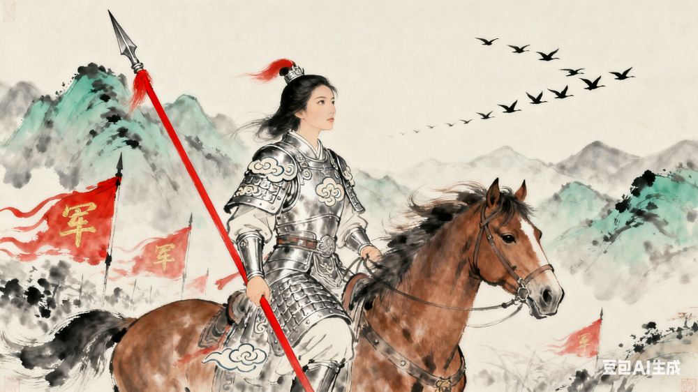 诗不可说丨木兰传奇，从“木兰当户织”到“忠孝两不渝”_腾讯新闻