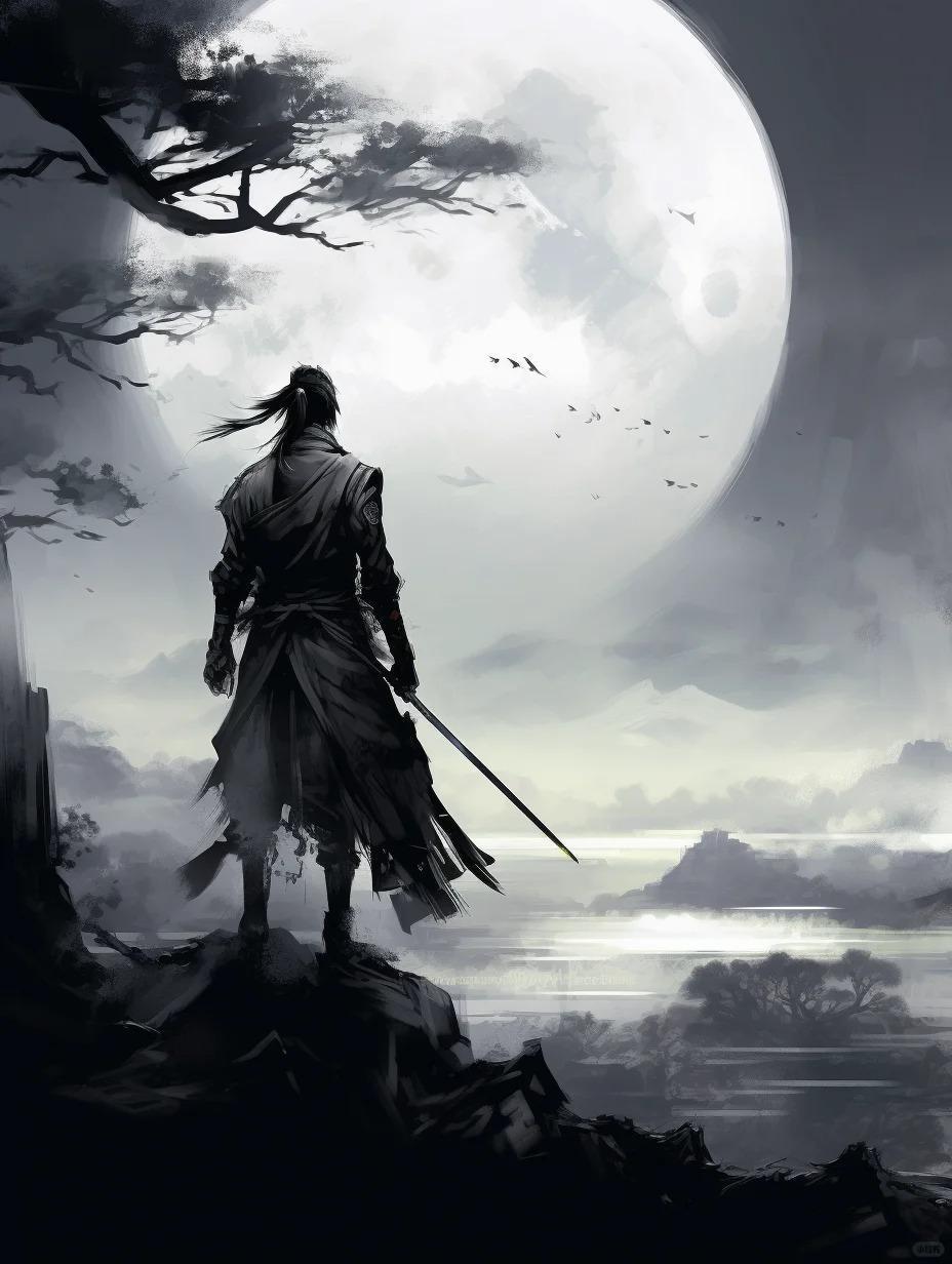 大风歌》狂风骤起卷动长空之云,我的威名播撒至四海之内,如今荣归故里